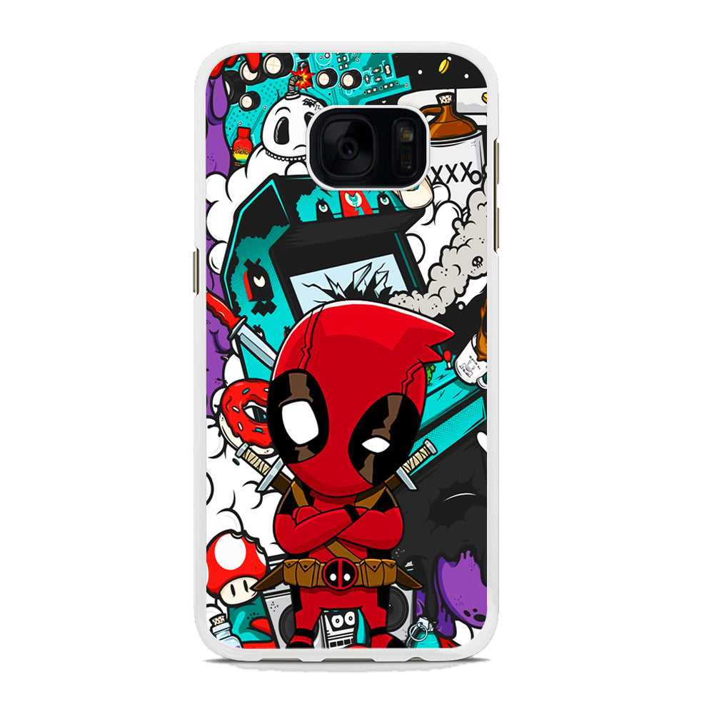Deadpoll Game Repair Samsung Galaxy S7 Edge Case