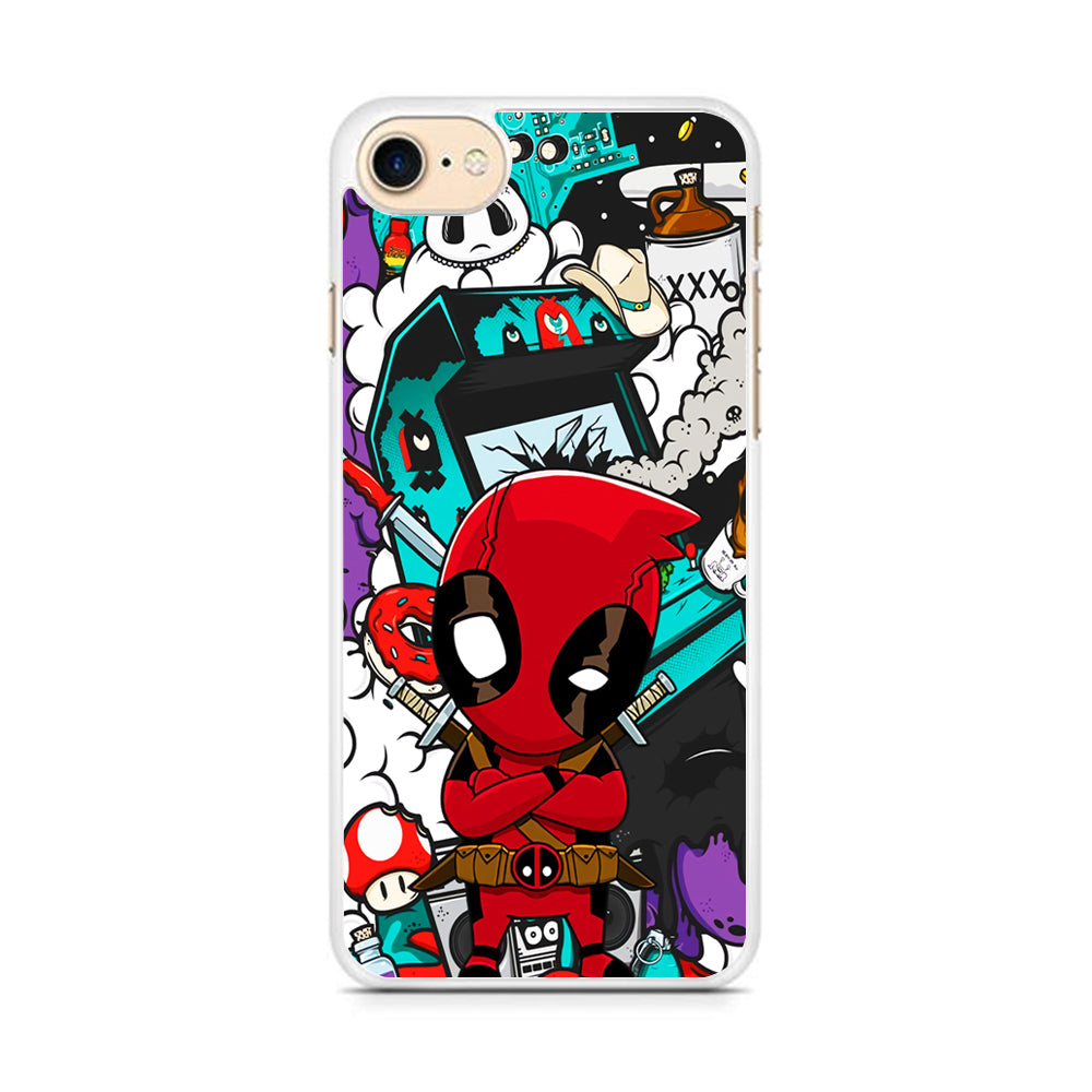 Deadpoll Game Repair iPhone 8 Case