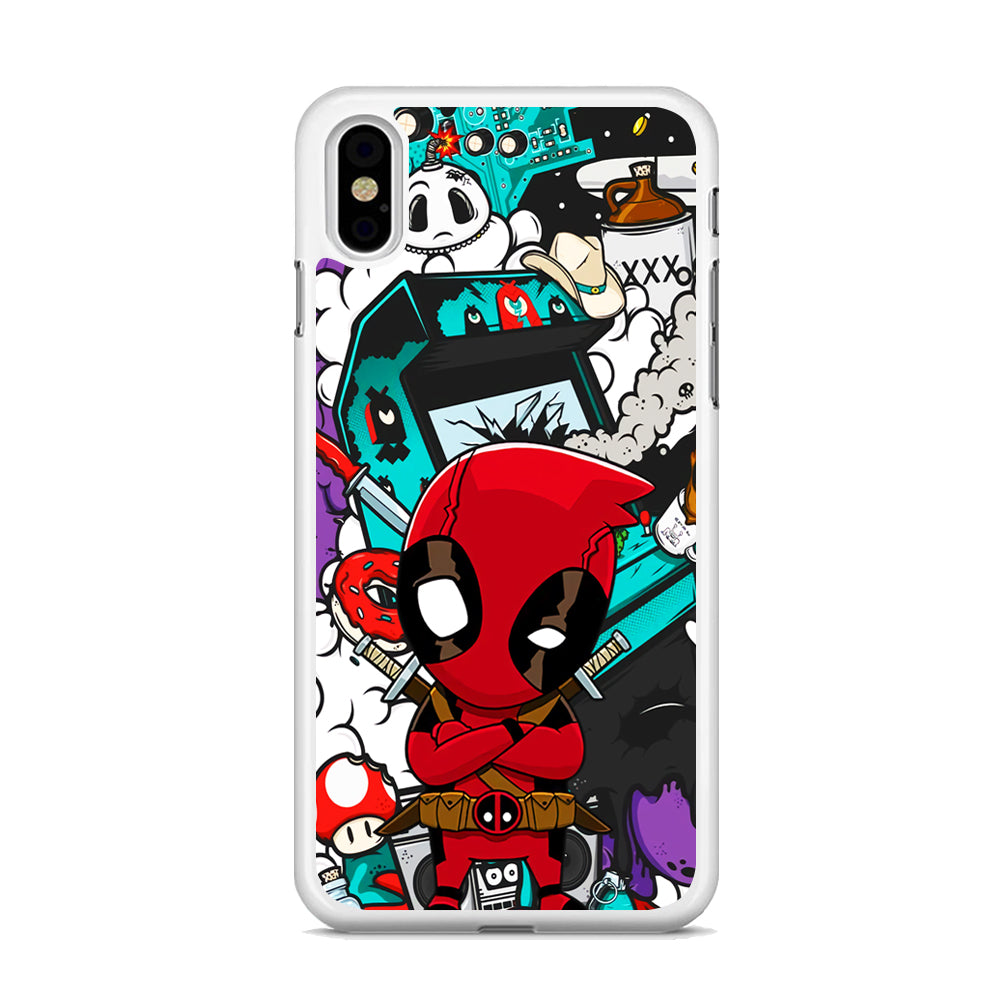 Deadpoll Game Repair iPhone X Case