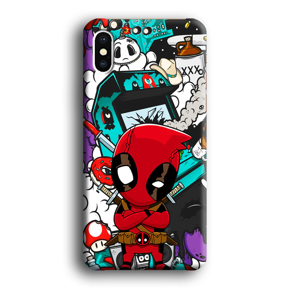 Deadpoll Game Repair iPhone XS MAX Case