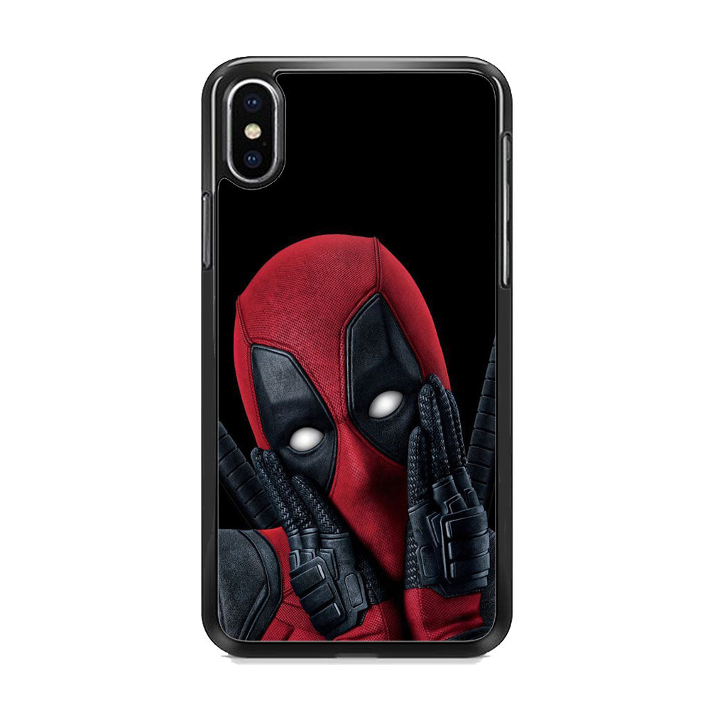 Deadpool Cute Funny Heroes iPhone XS MAX Case