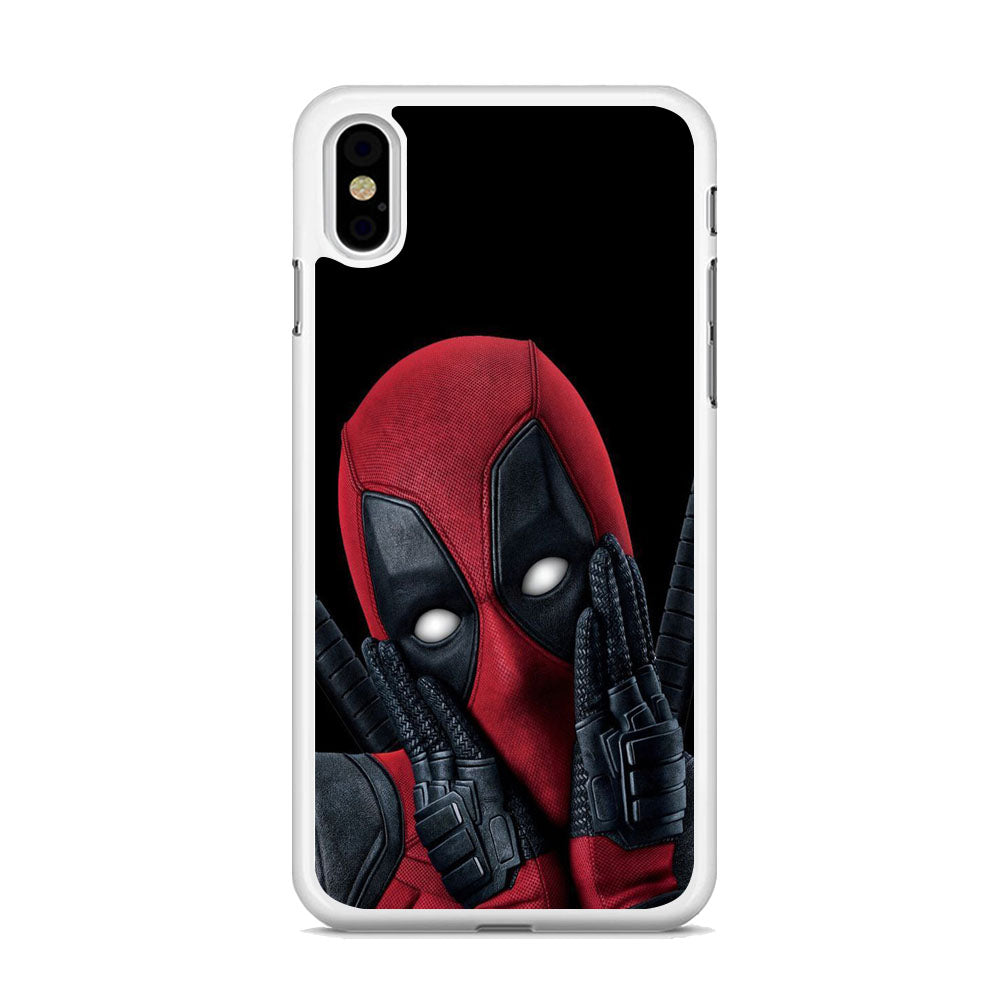 Deadpool Cute Funny Heroes iPhone XS MAX Case