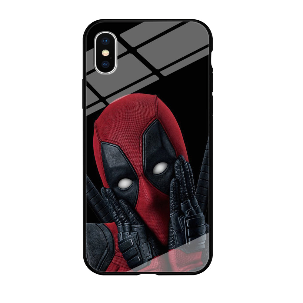 Deadpool Cute Funny Heroes iPhone XS MAX Case