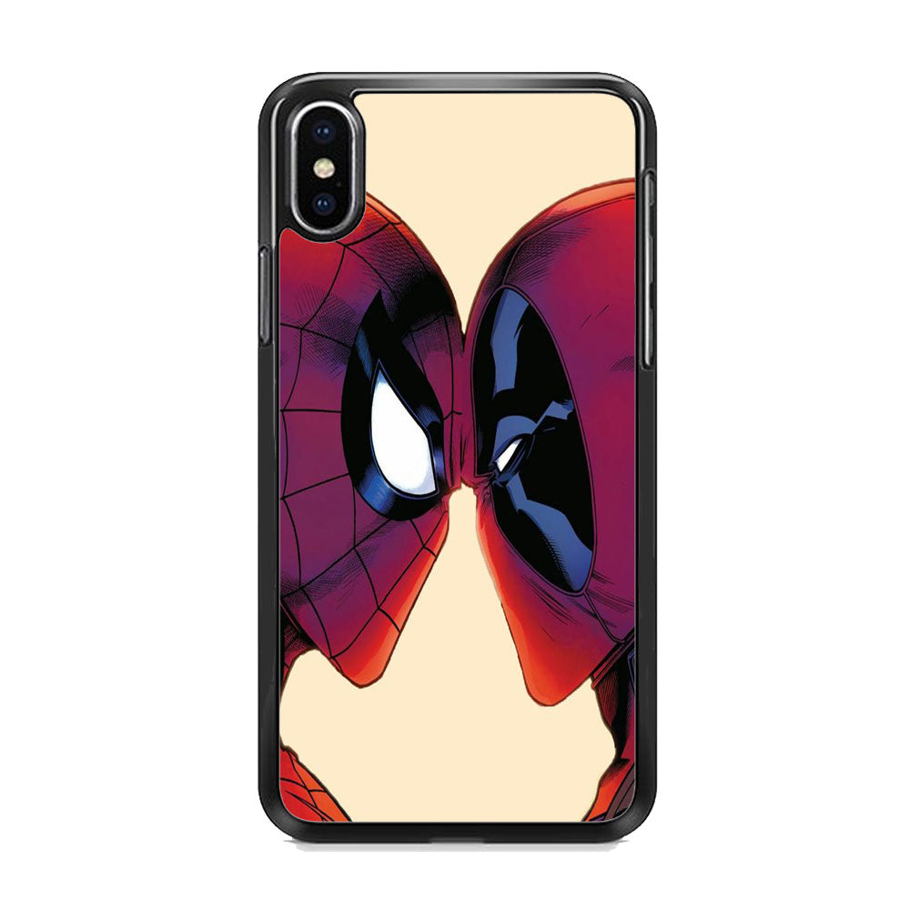 Deadpool x Spiderman iPhone X Case