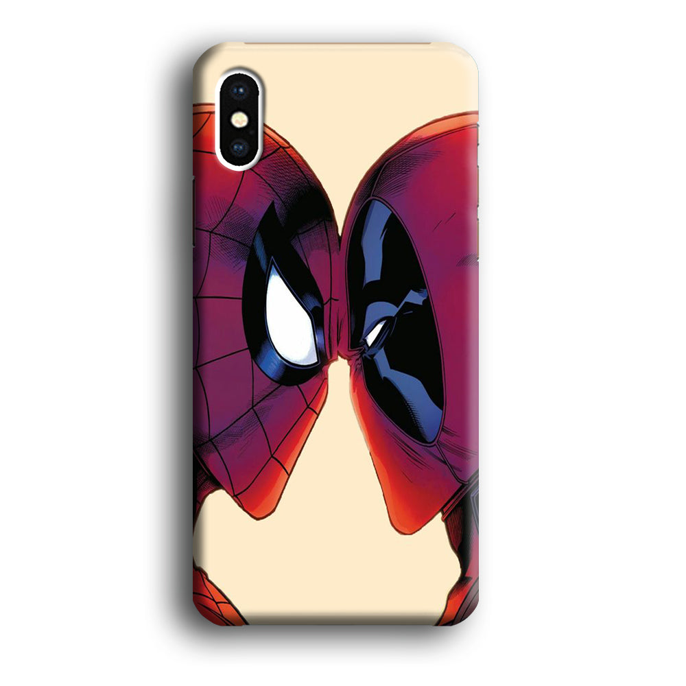 Deadpool x Spiderman iPhone X Case