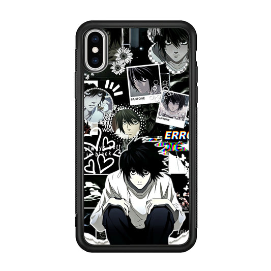 Death Note Lawliet Pantone iPhone XS MAX Case