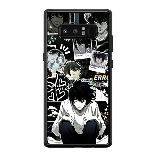 Death Note Lawliet Pantone Samsung Galaxy Note 8 Case