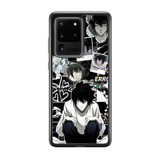 Death Note Lawliet Pantone Samsung Galaxy S20 Ultra Case