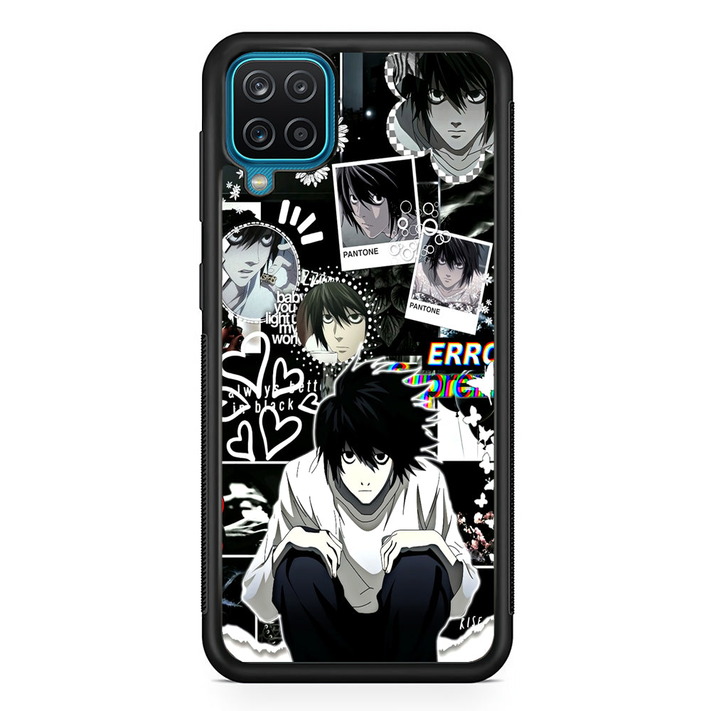 Death Note Lawliet Pantone Samsung Galaxy A12 Case