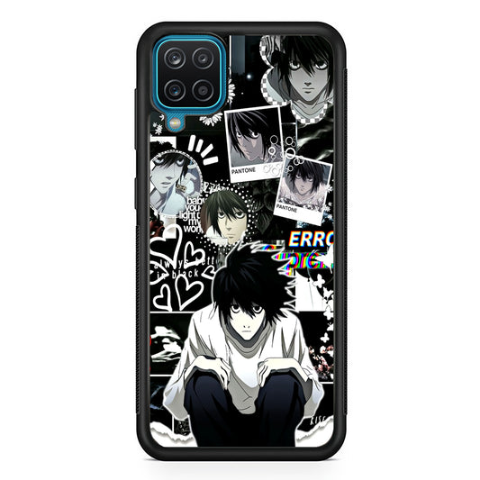 Death Note Lawliet Pantone Samsung Galaxy A12 Case