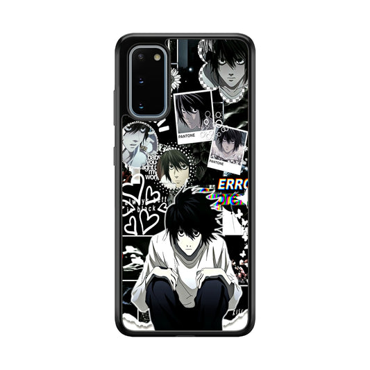 Death Note Lawliet Pantone Samsung Galaxy S20 Case