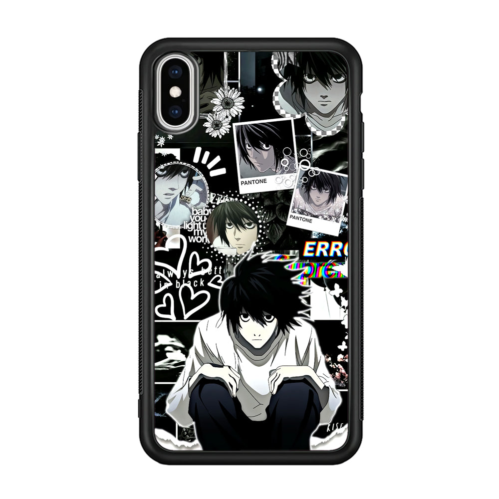 Death Note Lawliet Pantone iPhone X Case