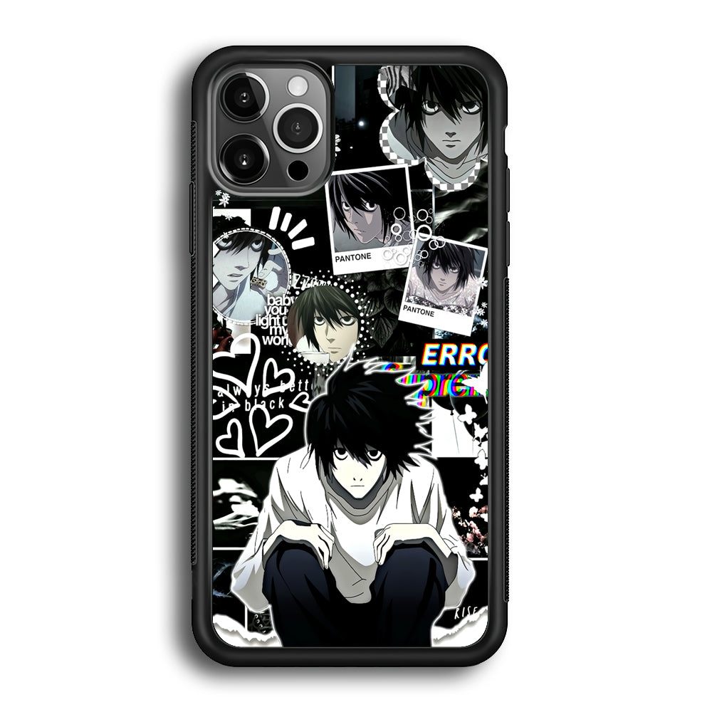 Death Note Lawliet Pantone iPhone 12 Pro Case