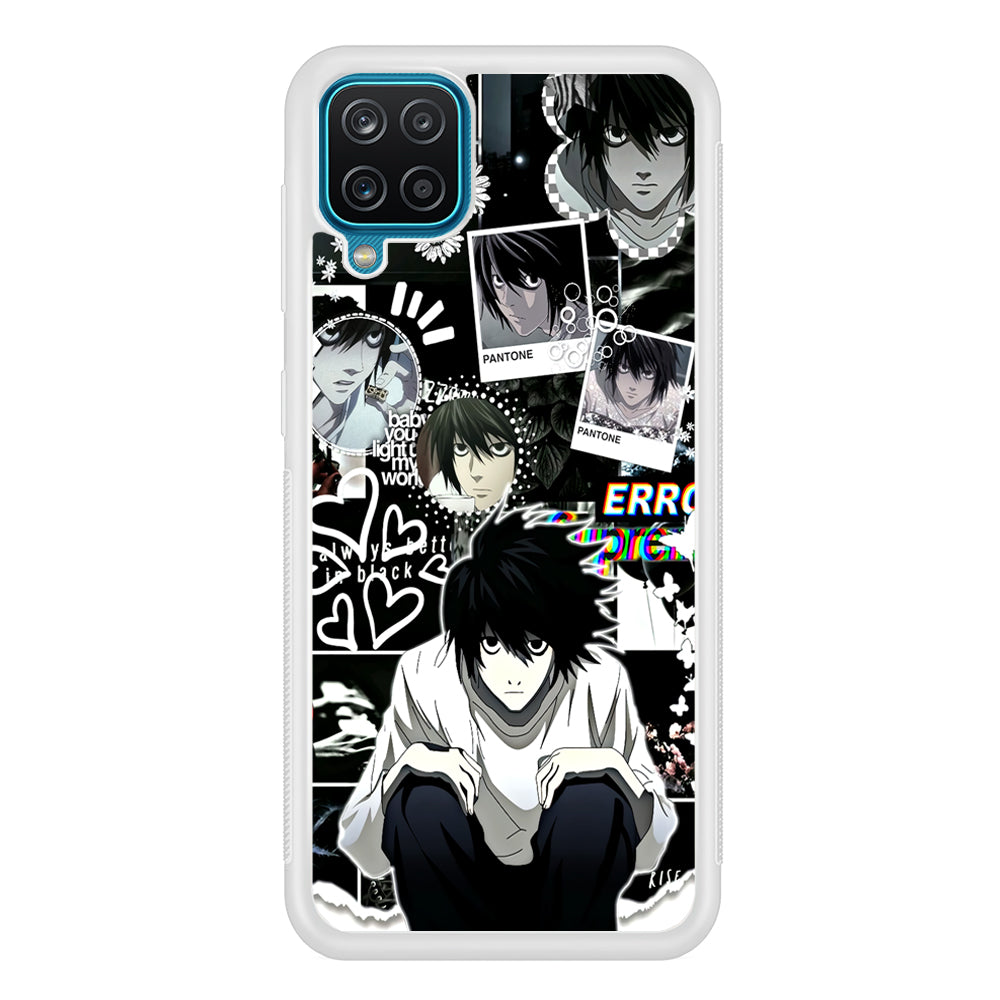 Death Note Lawliet Pantone Samsung Galaxy A12 Case