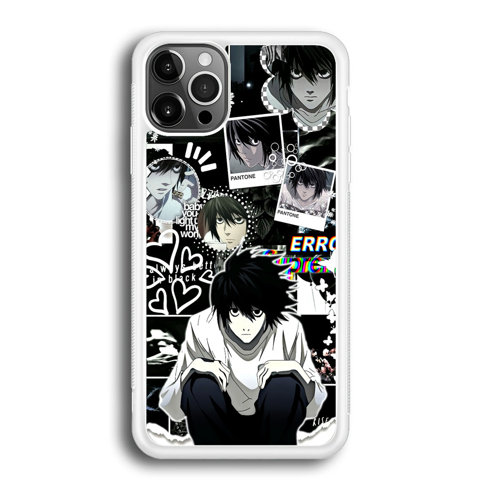 Death Note Lawliet Pantone iPhone 12 Pro Case