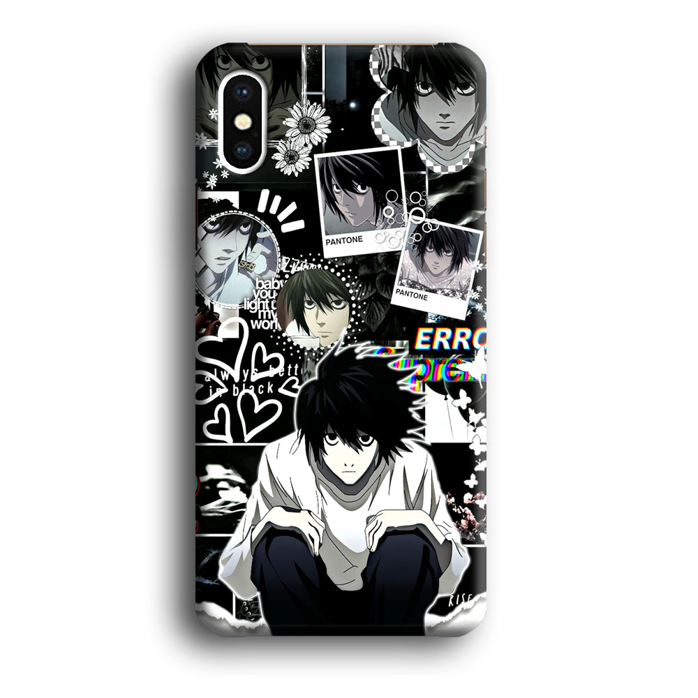 Death Note Lawliet Pantone iPhone X Case