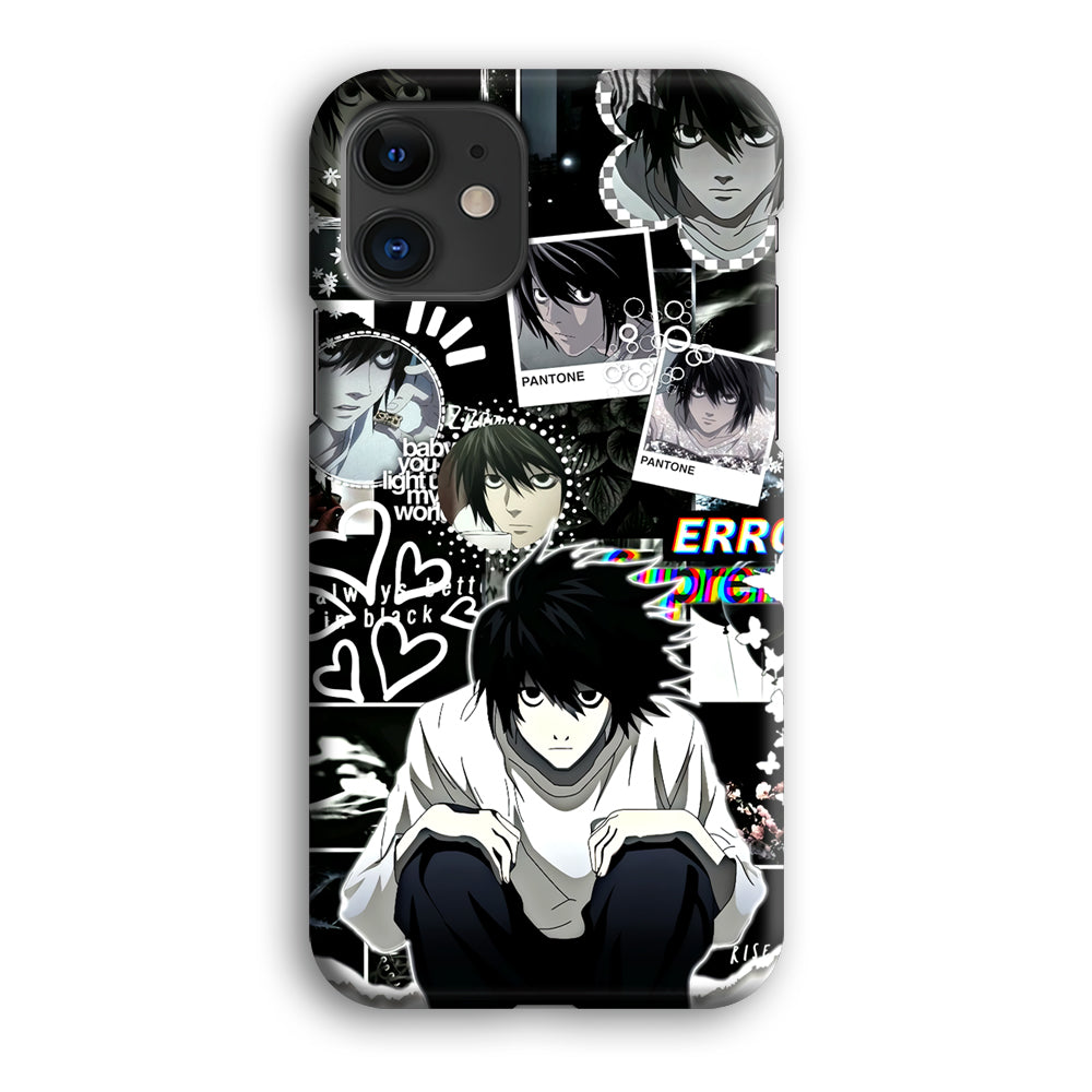 Death Note Lawliet Pantone iPhone 12 Case