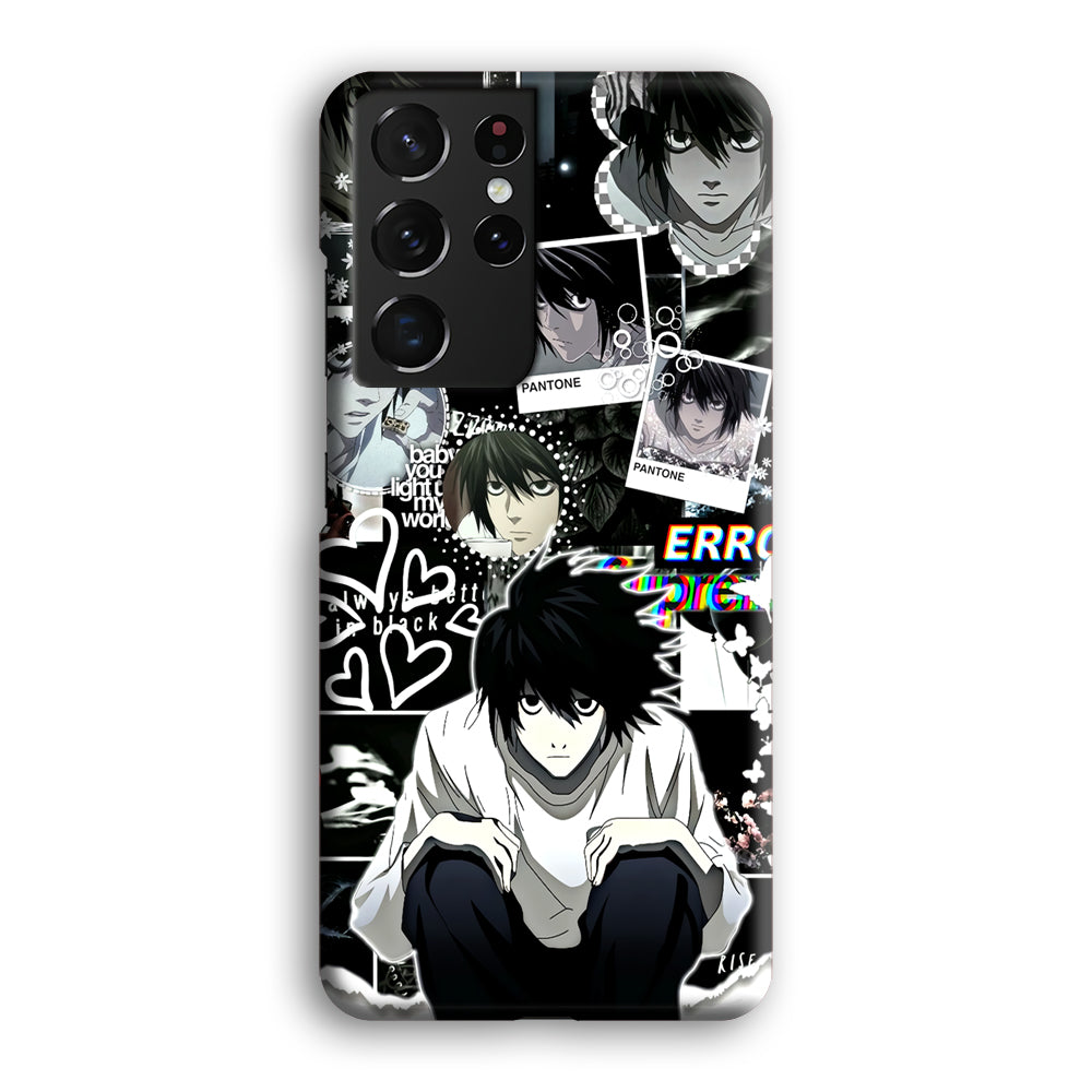 Death Note Lawliet Pantone Samsung Galaxy S21 Ultra Case