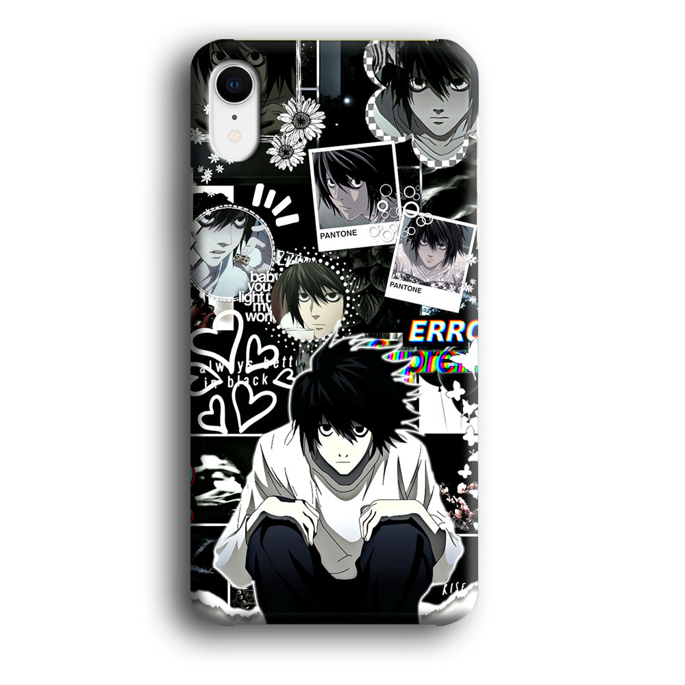 Death Note Lawliet Pantone iPhone XR Case