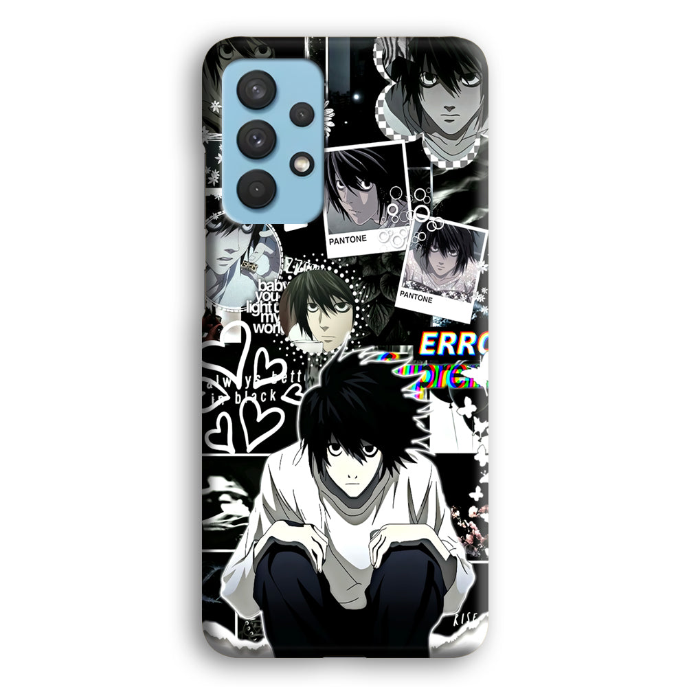 Death Note Lawliet Pantone Samsung Galaxy A32 Case