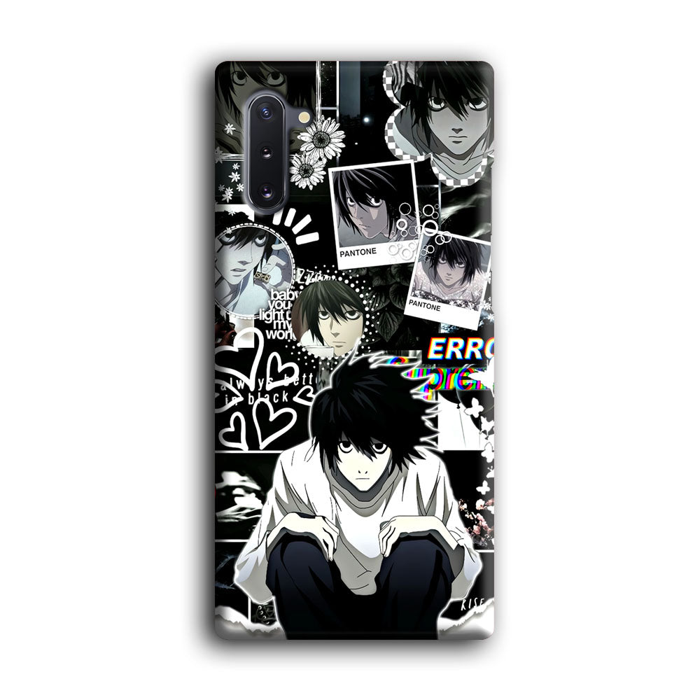 Death Note Lawliet Pantone Samsung Galaxy Note 10 Case