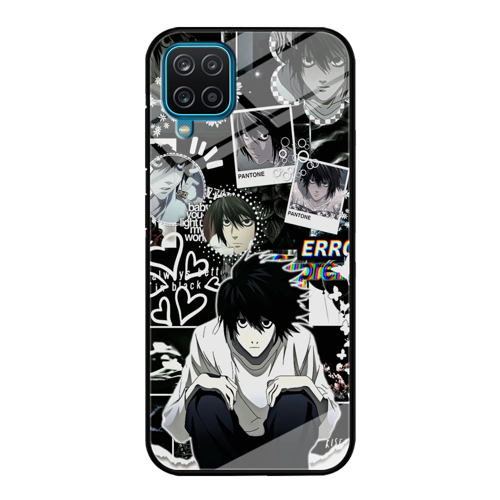 Death Note Lawliet Pantone Samsung Galaxy A12 Case