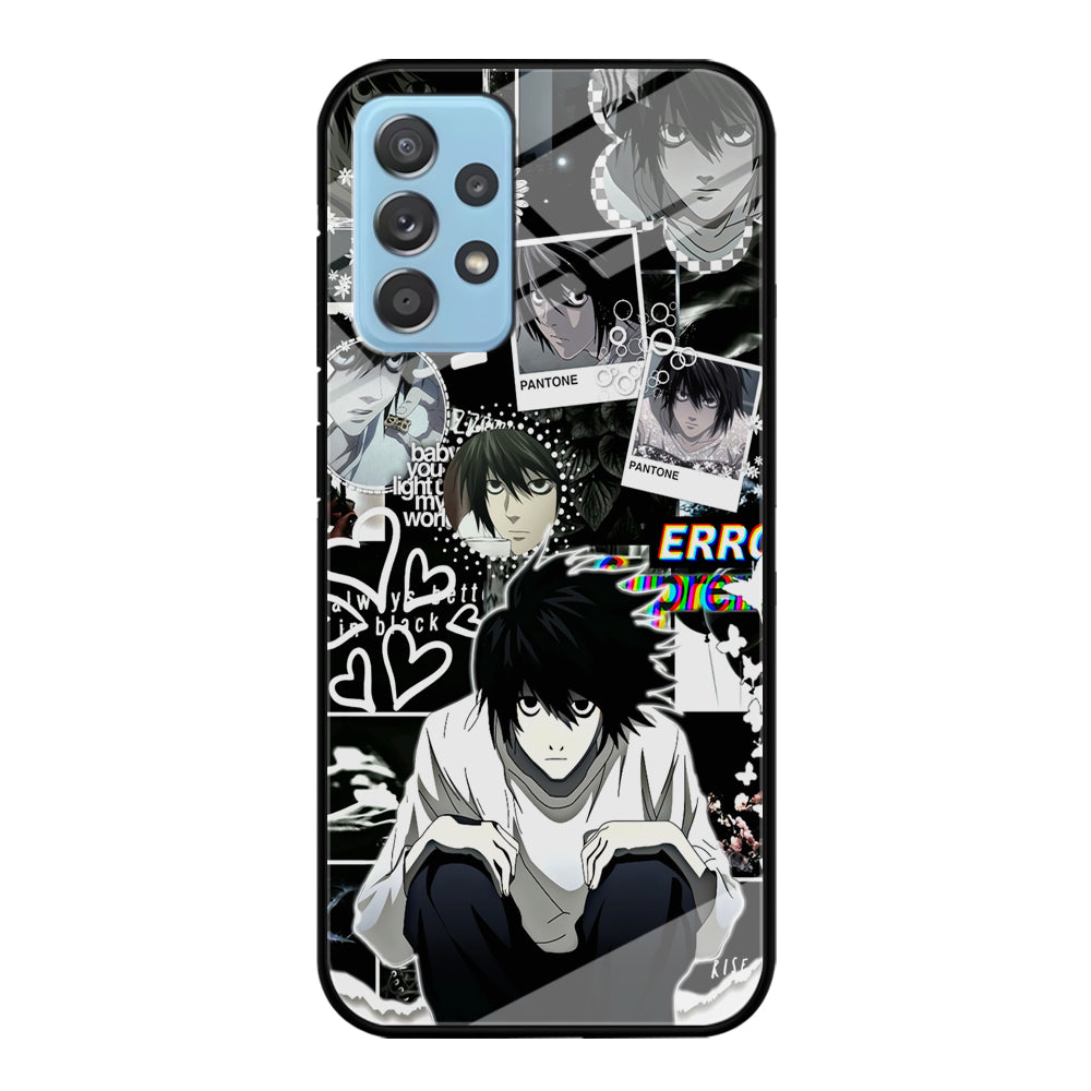Death Note Lawliet Pantone Samsung Galaxy A52 Case