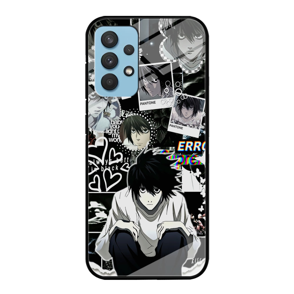 Death Note Lawliet Pantone Samsung Galaxy A32 Case