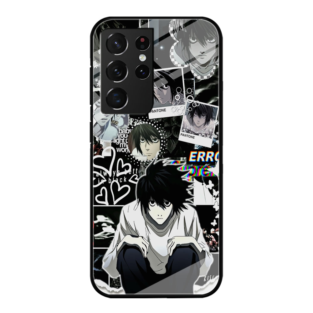 Death Note Lawliet Pantone Samsung Galaxy S21 Ultra Case