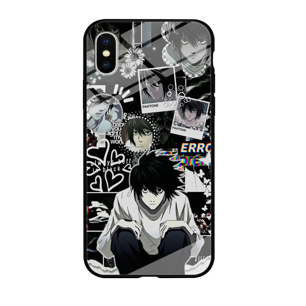 Death Note Lawliet Pantone iPhone X Case