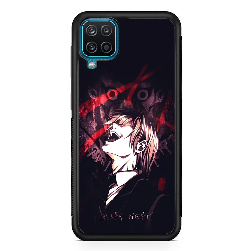 Death Note Satisfied Laugh Samsung Galaxy A12 Case