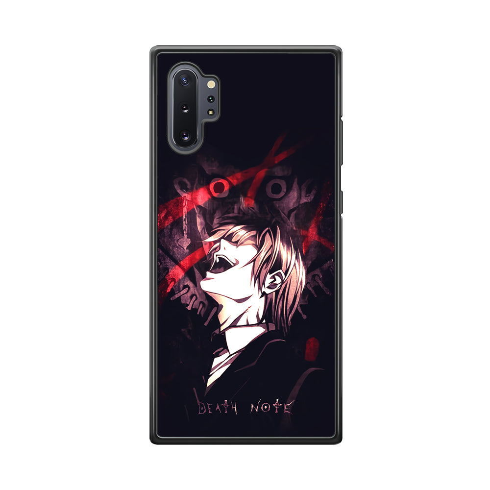 Death Note Satisfied Laugh Samsung Galaxy Note 10 Plus Case