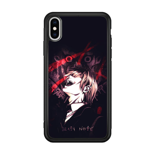 Death Note Satisfied Laugh iPhone X Case