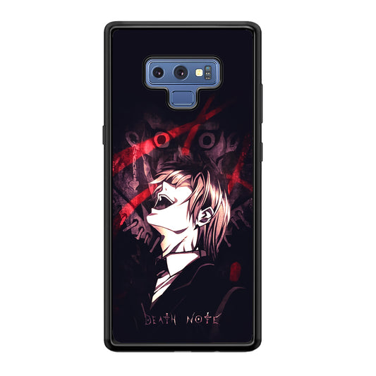 Death Note Satisfied Laugh Samsung Galaxy Note 9 Case