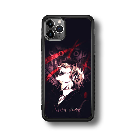 Death Note Satisfied Laugh iPhone 11 Pro Max Case