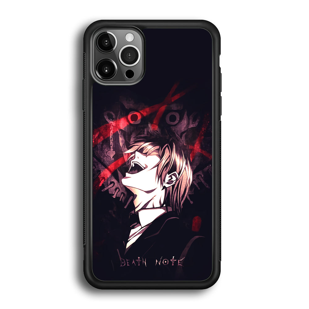 Death Note Satisfied Laugh iPhone 12 Pro Max Case