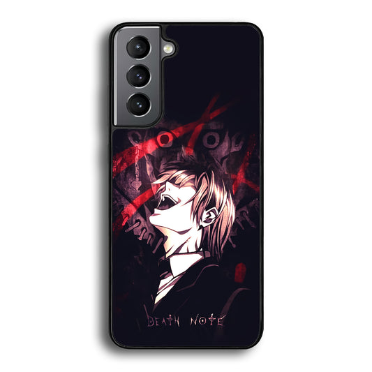 Death Note Satisfied Laugh Samsung Galaxy S21 Plus Case - Carneyforia