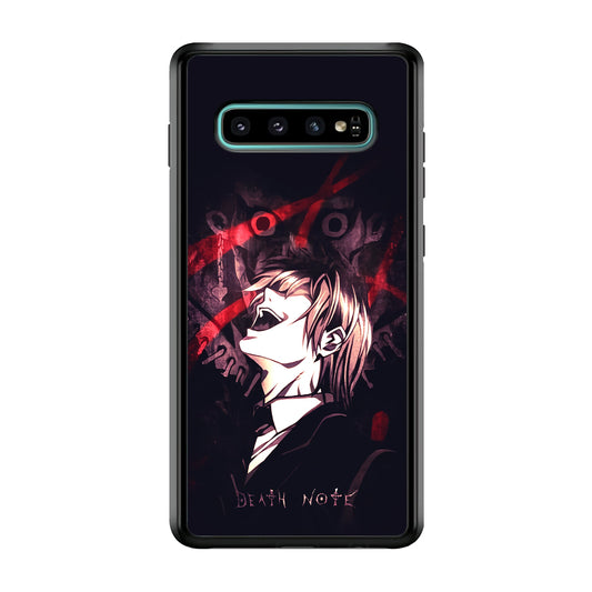 Death Note Satisfied Laugh Samsung Galaxy S10 Case