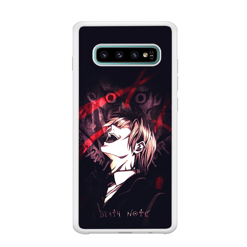 Death Note Satisfied Laugh Samsung Galaxy S10 Case