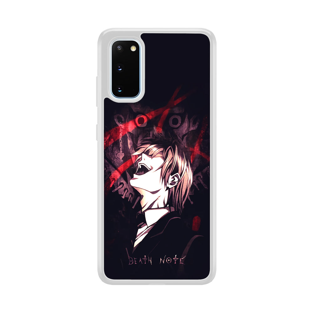 Death Note Satisfied Laugh Samsung Galaxy S20 Case