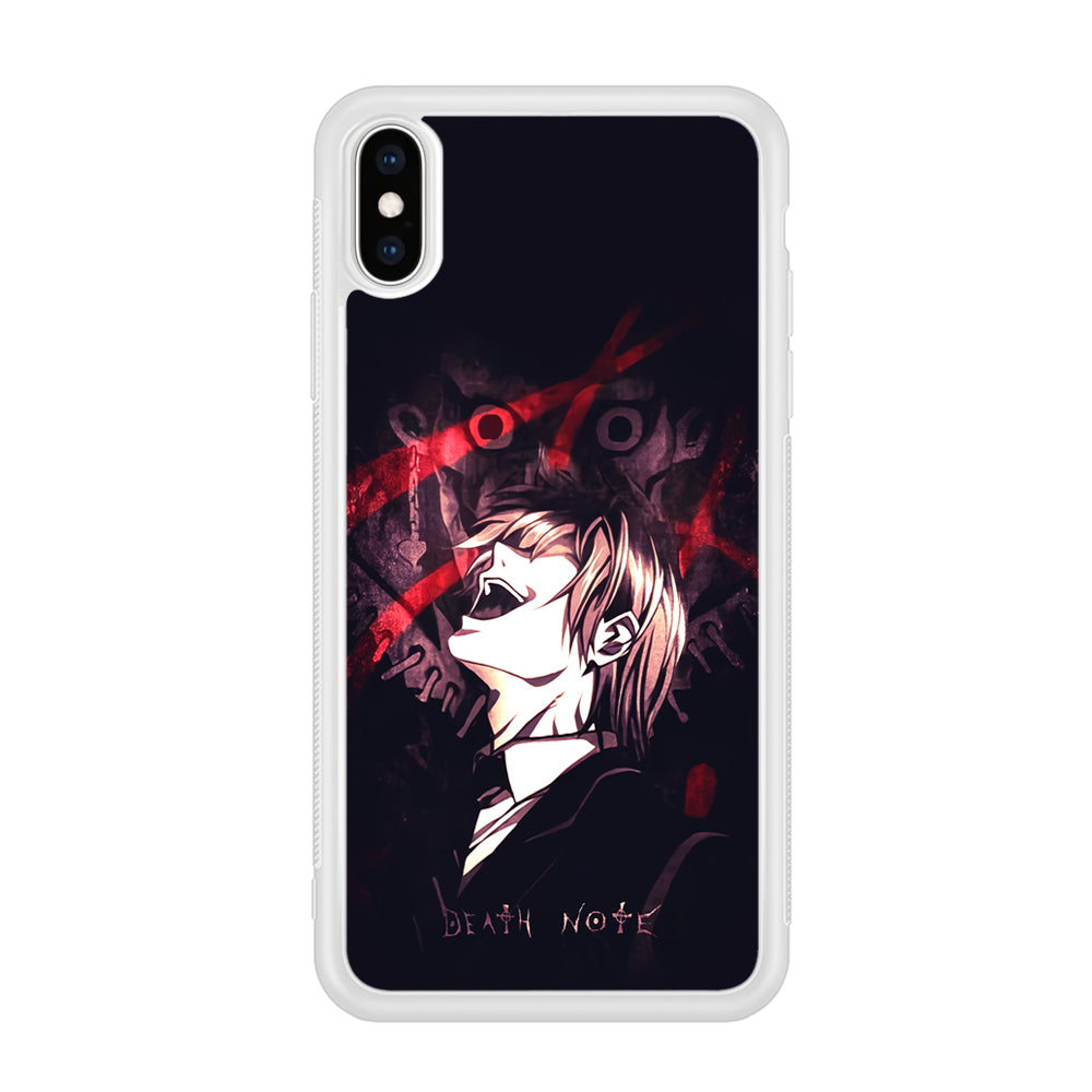 Death Note Satisfied Laugh iPhone X Case