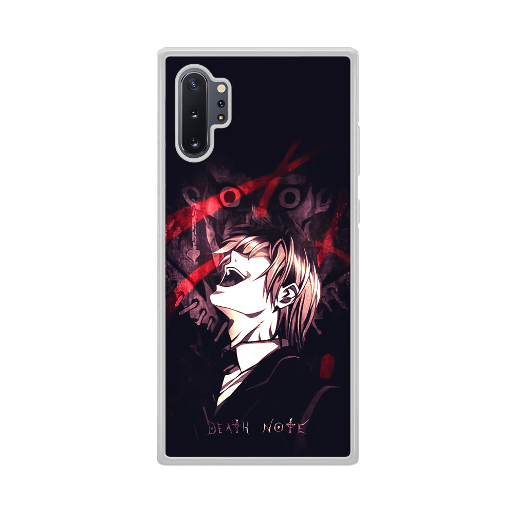 Death Note Satisfied Laugh Samsung Galaxy Note 10 Plus Case