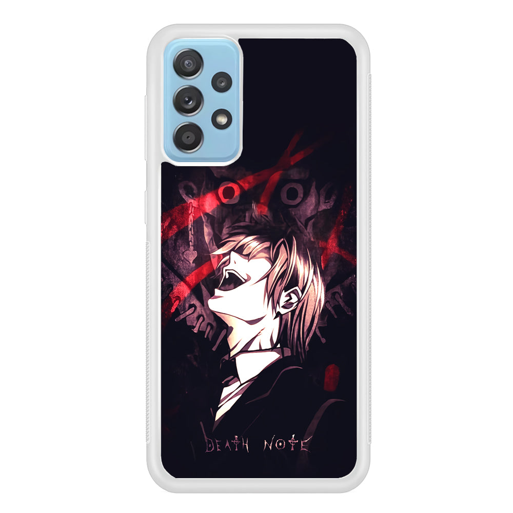 Death Note Satisfied Laugh Samsung Galaxy A52 Case