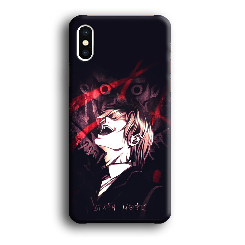 Death Note Satisfied Laugh iPhone X Case