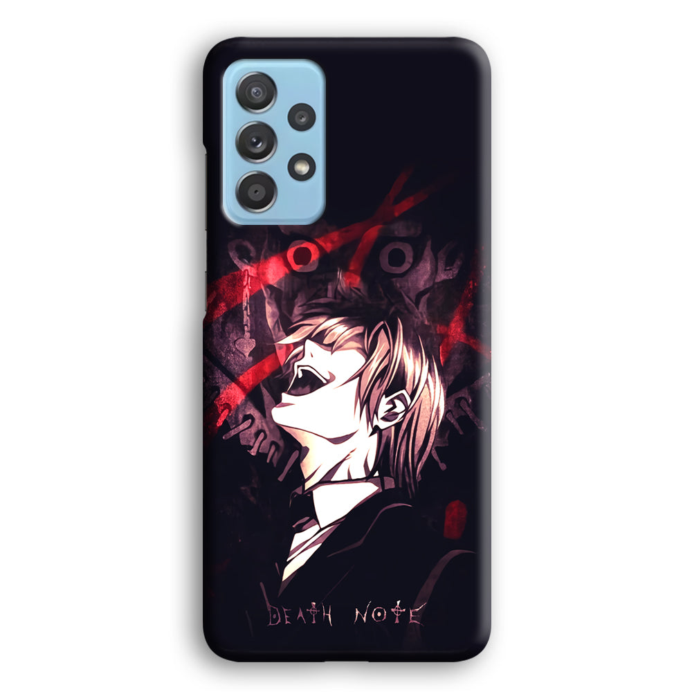 Death Note Satisfied Laugh Samsung Galaxy A72 Case