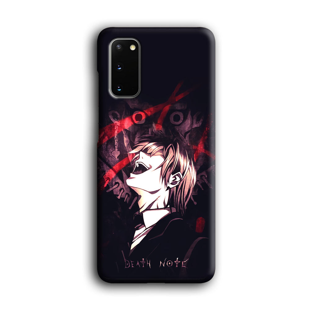 Death Note Satisfied Laugh Samsung Galaxy S20 Case