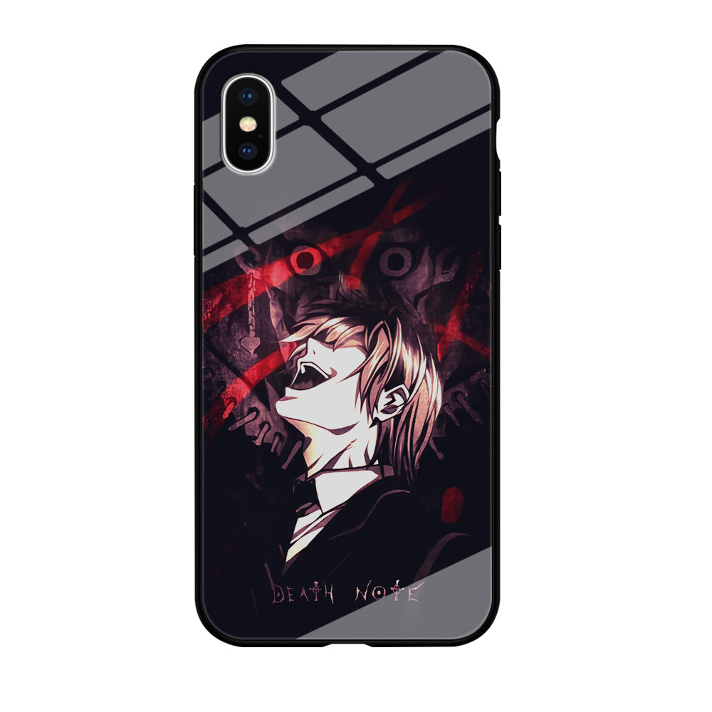 Death Note Satisfied Laugh iPhone X Case