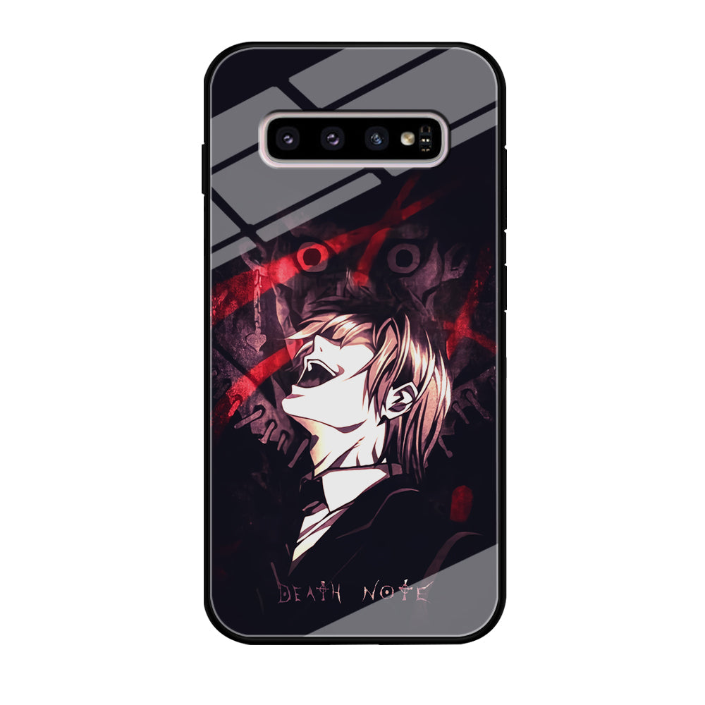 Death Note Satisfied Laugh Samsung Galaxy S10 Case