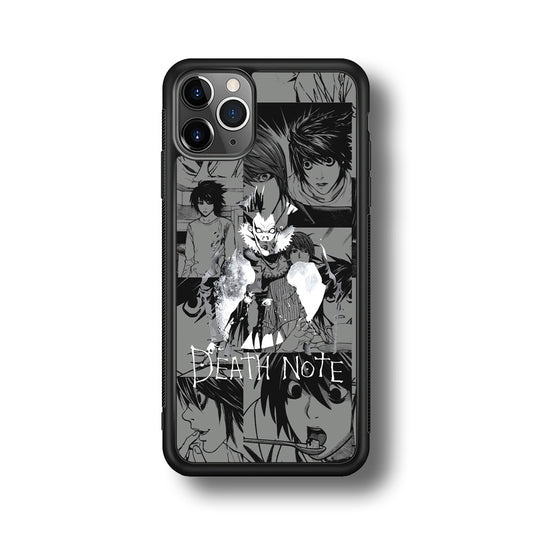Death Note Silhouette of The Scene iPhone 11 Pro Max Case
