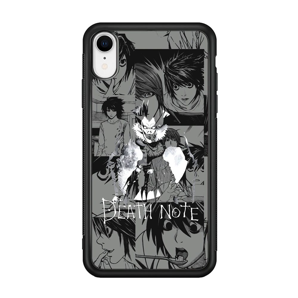Death Note Silhouette of The Scene iPhone XR Case